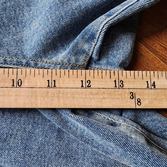 Michael Kors Light Wash Bootcut Flare Jeans Size 14 - Picture 9 of 16